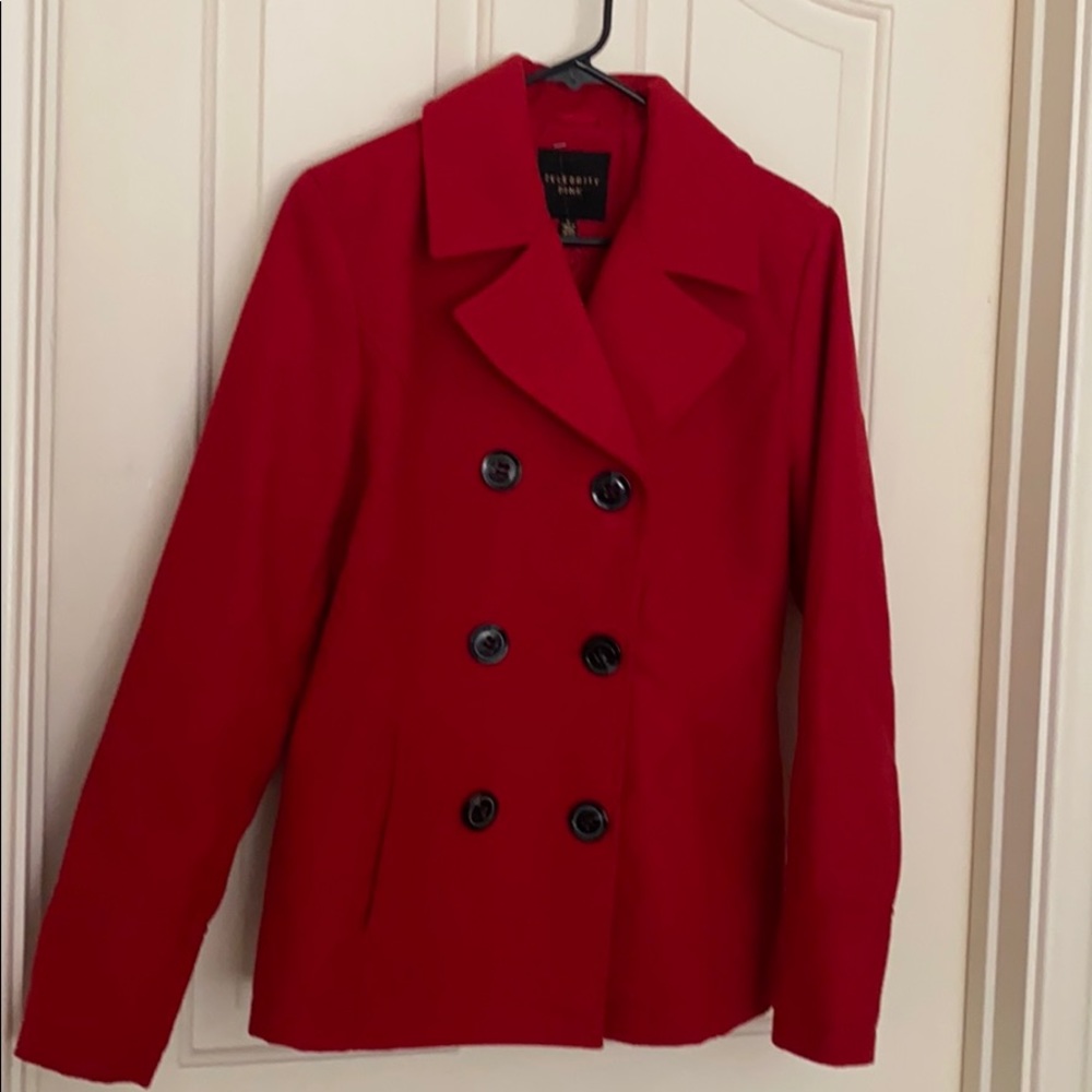 Red Celebrity Pink jacket